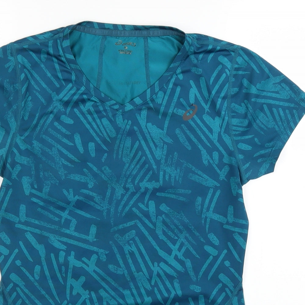 Oasics Womens Blue   Basic T-Shirt Size S