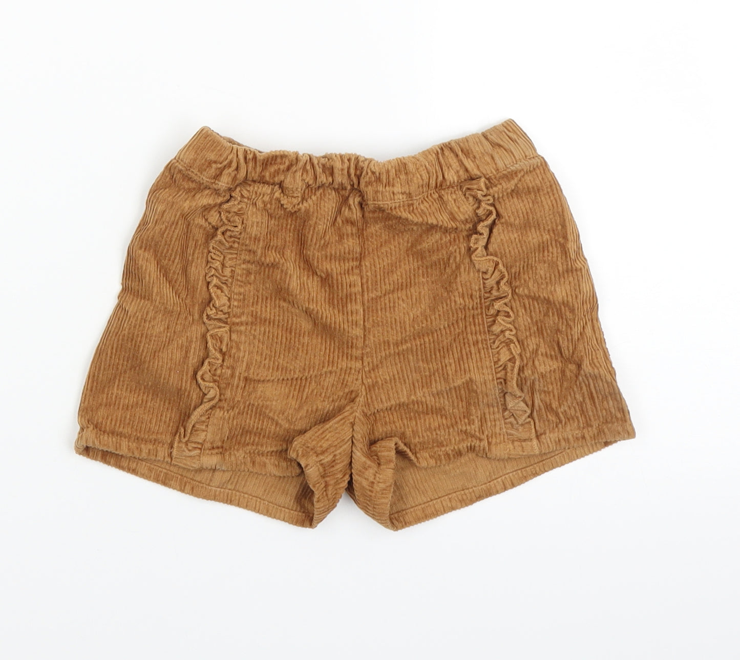 TU Girls Brown  Corduroy Bermuda Shorts Size 2-3 Years