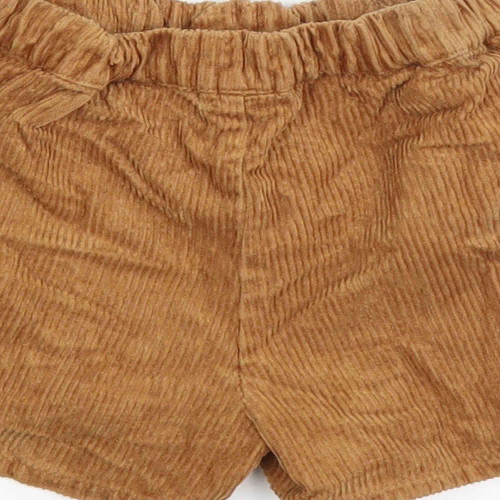 TU Girls Brown  Corduroy Bermuda Shorts Size 2-3 Years