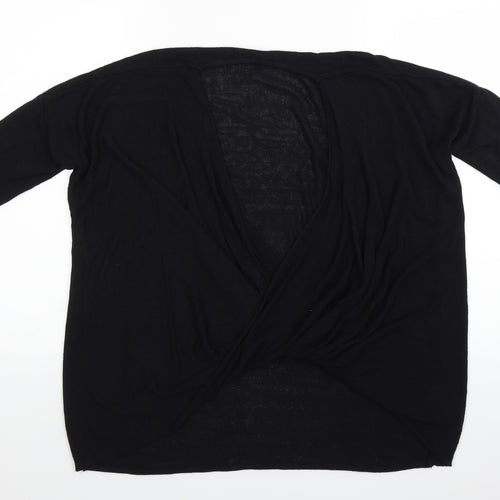 River Island Womens Black   Basic Blouse Size 8  - oversized