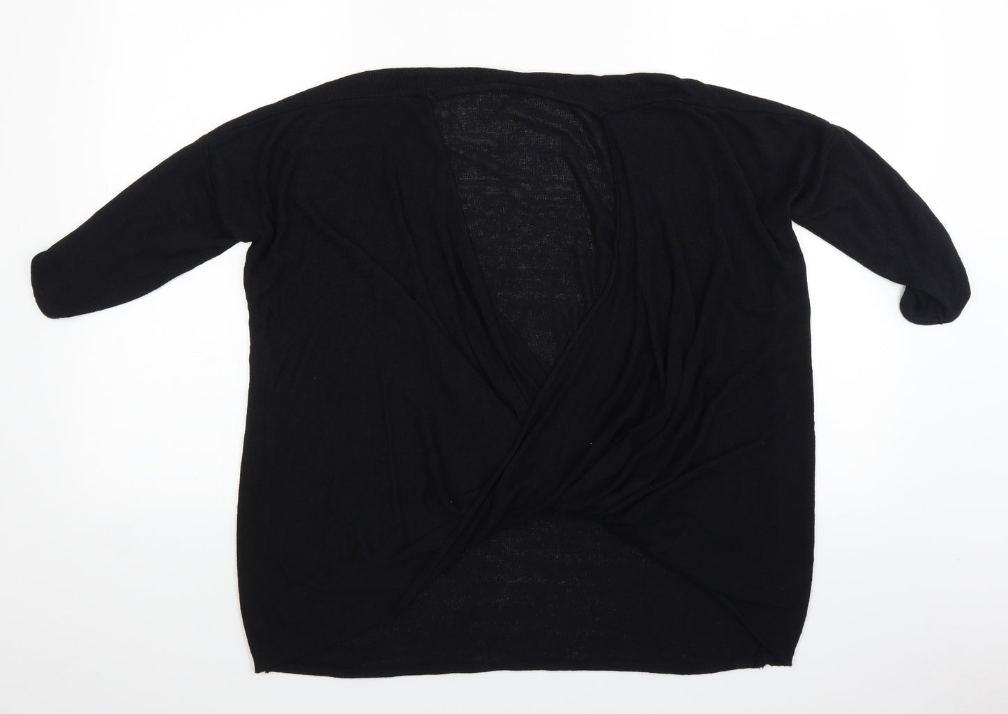 River Island Womens Black   Basic Blouse Size 8  - oversized