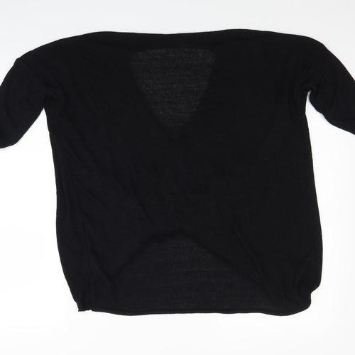 River Island Womens Black   Basic Blouse Size 8  - oversized