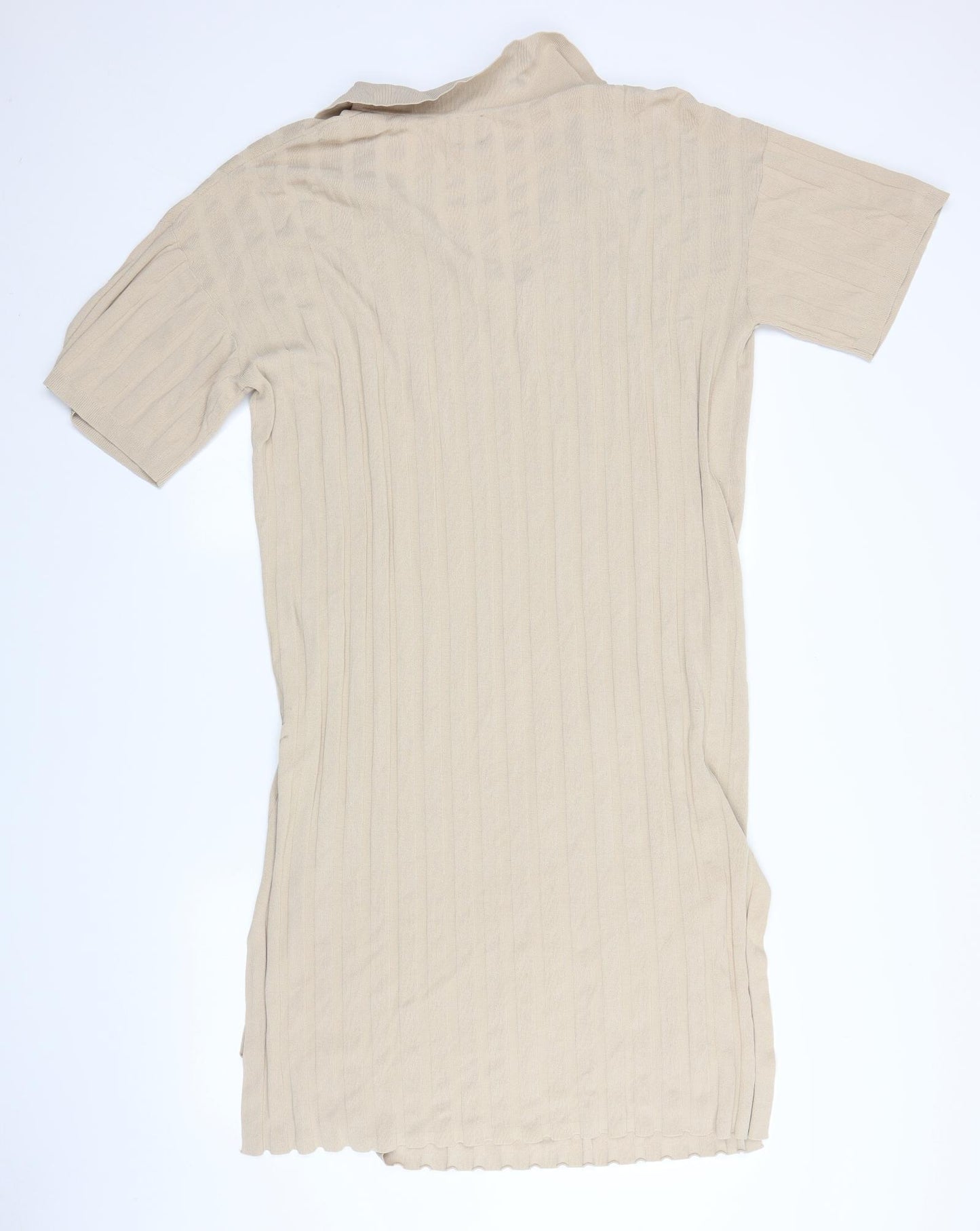 H&M Womens Beige   T-Shirt Dress  Size L