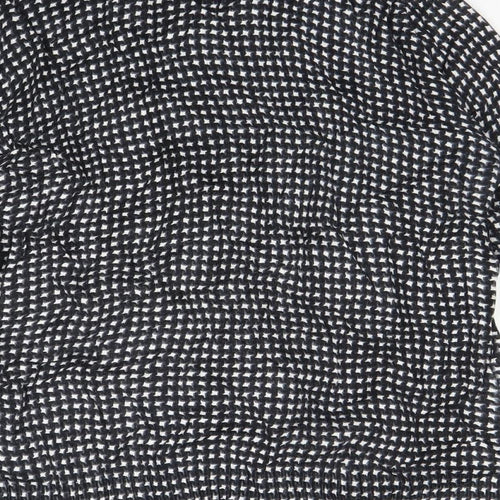Croft & Barrow Womens Grey Polka Dot  Cardigan Jumper Size M