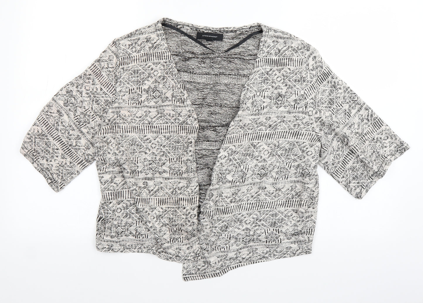 Atmosphere Womens Grey   Shrug Jumper Size 14