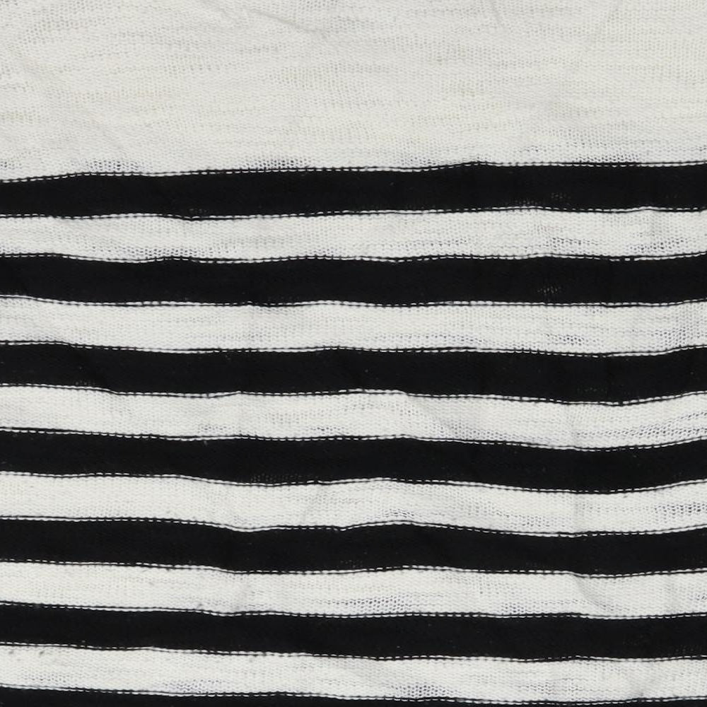 Dorothy Perkins Womens White  Knit Pullover Jumper Size 10
