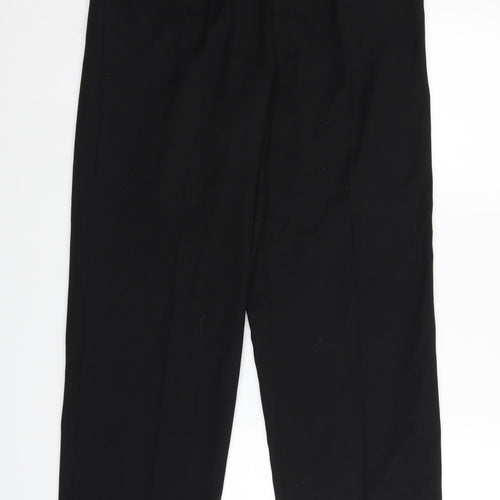 Burton Mens Black   Trousers  Size 32 in L29 in