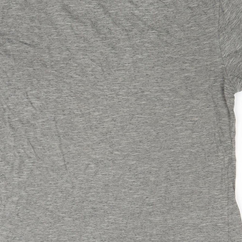 TU Mens Grey    T-Shirt Size L