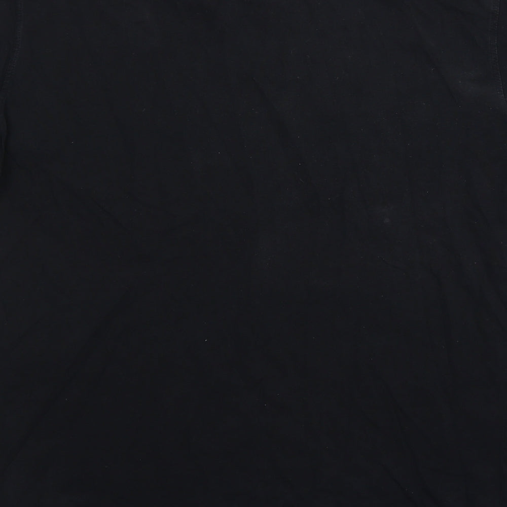 NEXT Mens Black    T-Shirt Size M
