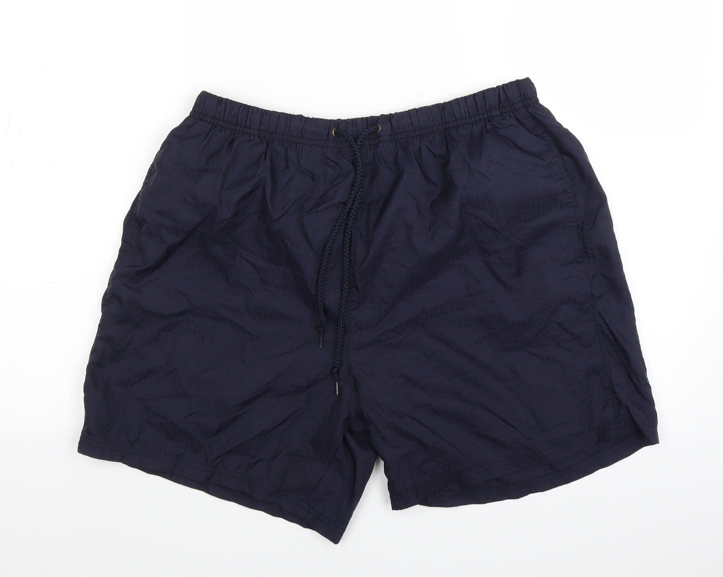ZANTOS Mens Blue   Bermuda Shorts Size M