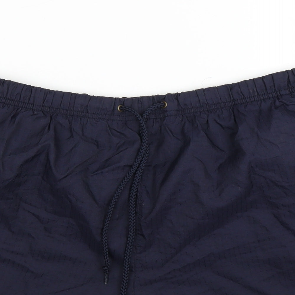 ZANTOS Mens Blue   Bermuda Shorts Size M