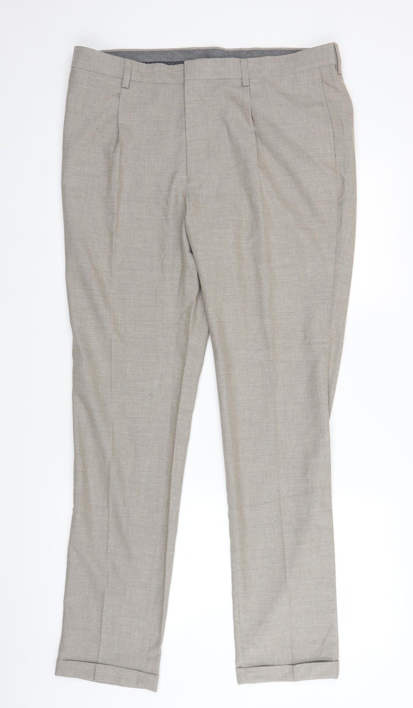NEXT Mens Grey   Trousers  Size 36 in L31 in