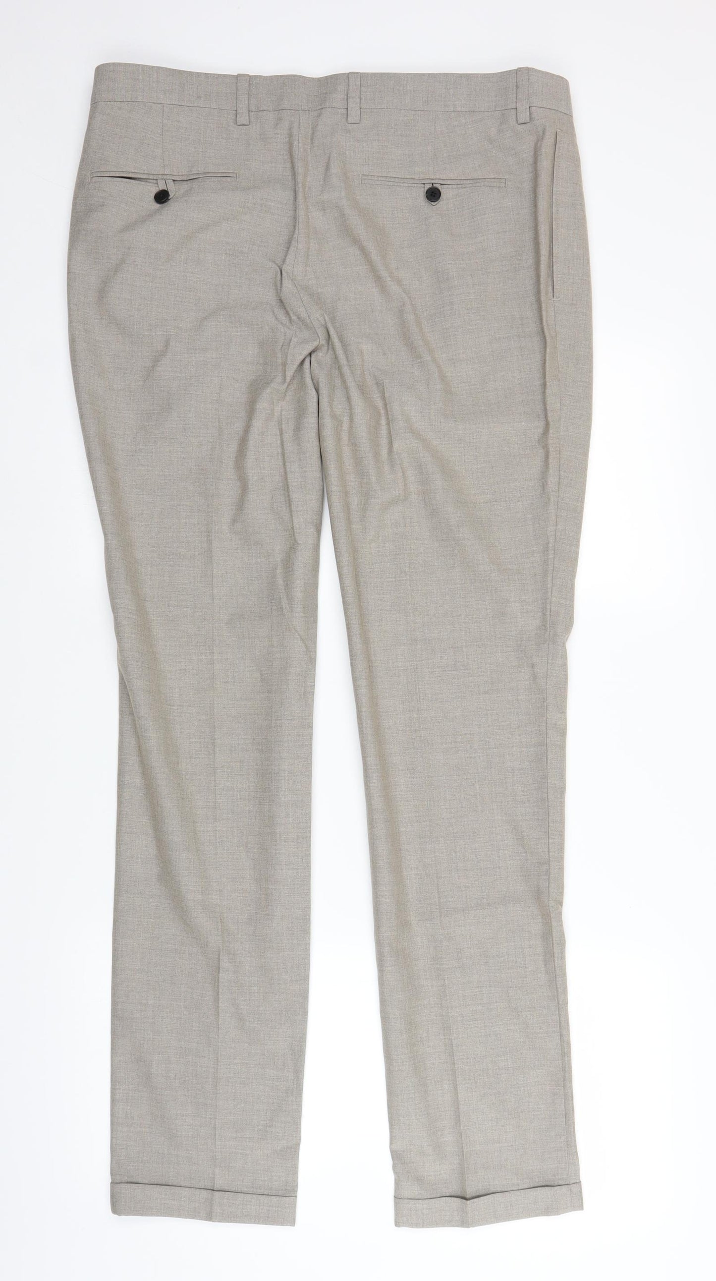 NEXT Mens Grey   Trousers  Size 36 in L31 in