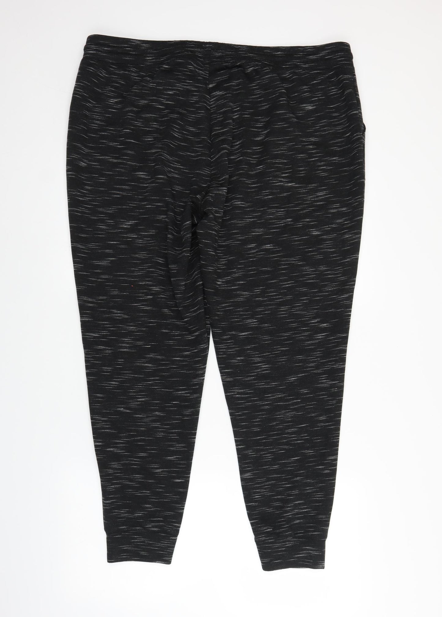 F&F Womens Black   Sweatpants Trousers Size 20 L26 in