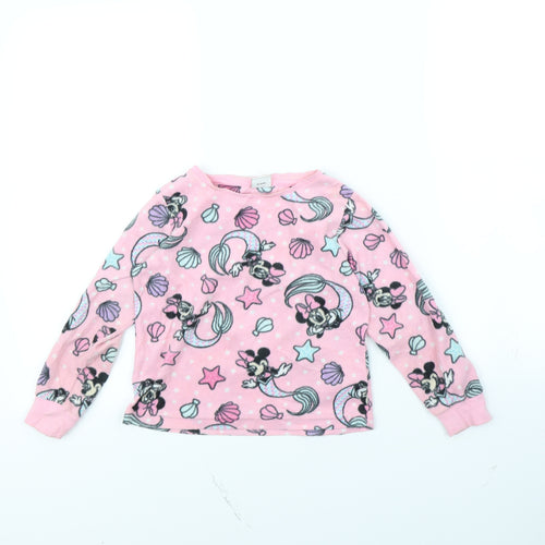 Disney Girls Pink Spotted  Cami Pyjama Top Size 5 Years  - Minnie mouse