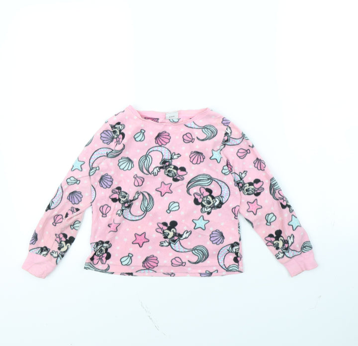 Disney Girls Pink Spotted  Cami Pyjama Top Size 5 Years  - Minnie mouse