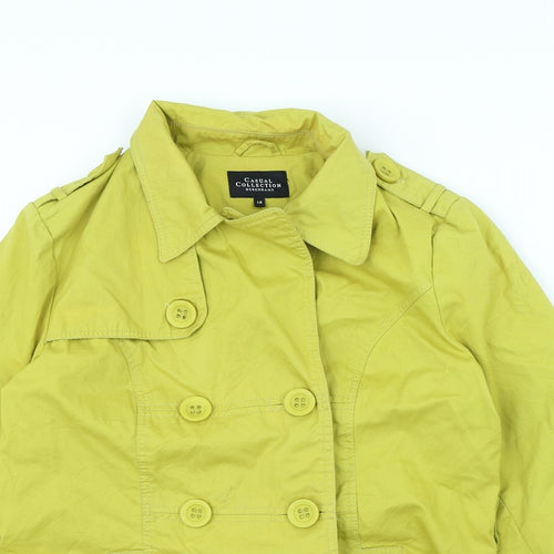 Debenhams Womens Green   Jacket  Size 16
