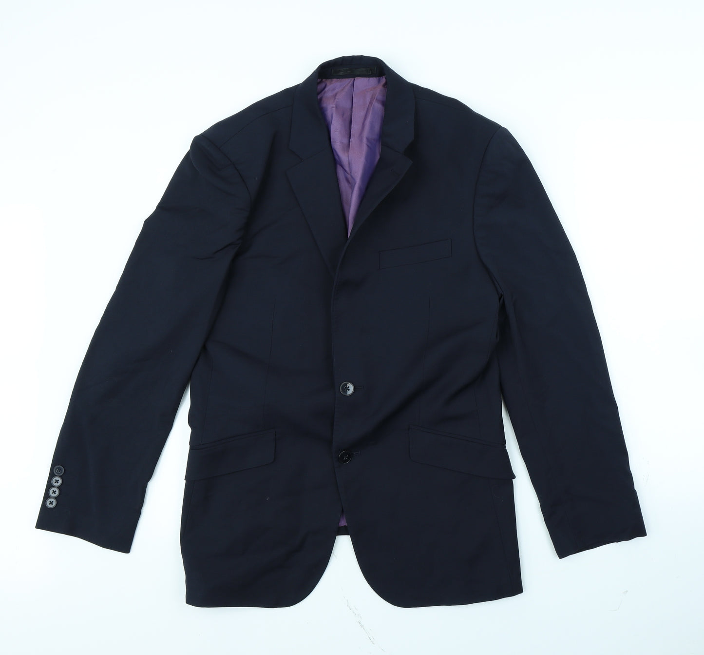 Brook Taverner Mens Blue   Jacket Blazer Size 36