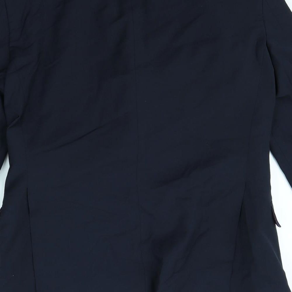 Brook Taverner Mens Blue   Jacket Blazer Size 36