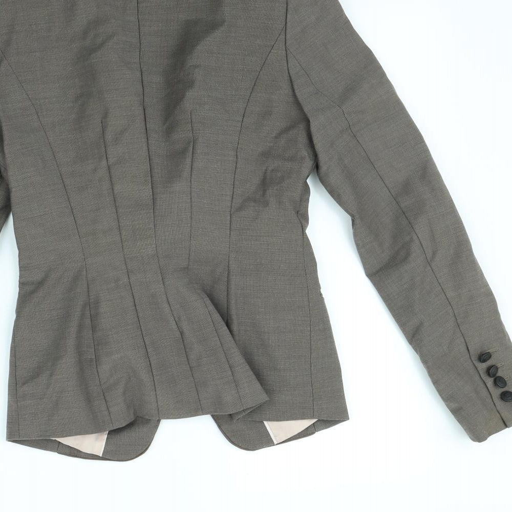 NEXT Womens Brown   Jacket  Size 6  - shoulder pads