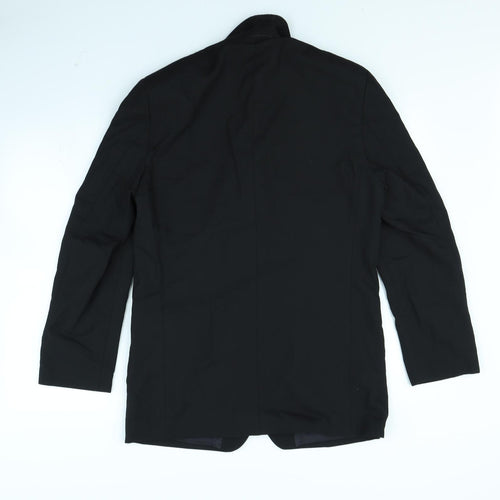 Jonathan Adams Mens Black   Jacket Blazer Size 36  - shoulder pads