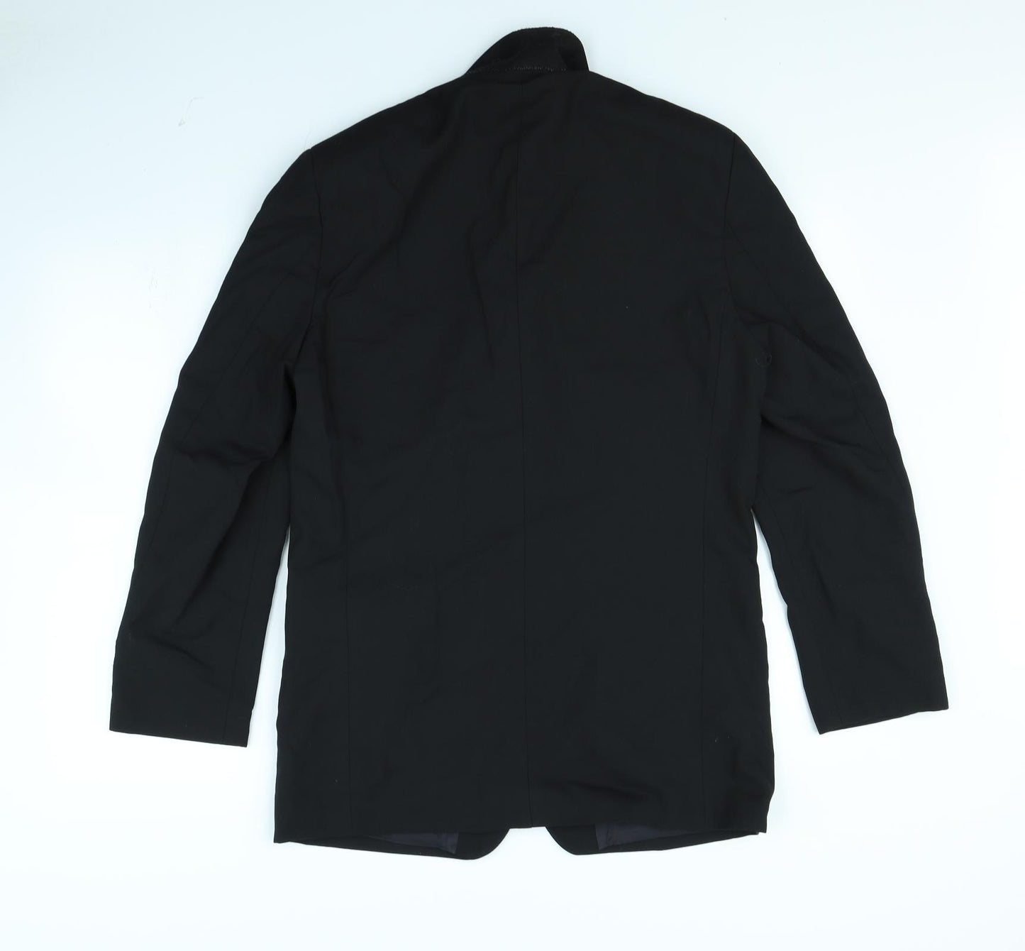 Jonathan Adams Mens Black   Jacket Blazer Size 36  - shoulder pads