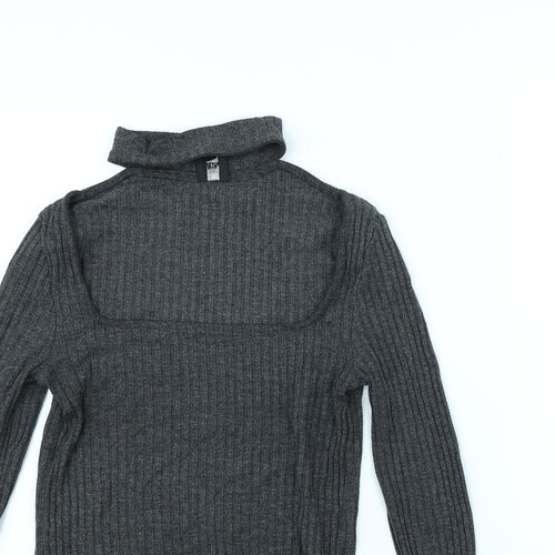 River Island Womens Grey   Pullover Jumper Size 12