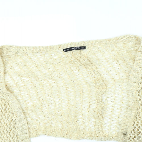 Atmosphere Womens Gold   Jacket  Size S