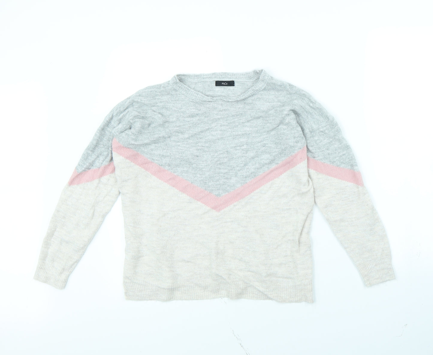 M&Co Womens Beige   Pullover Jumper Size 10