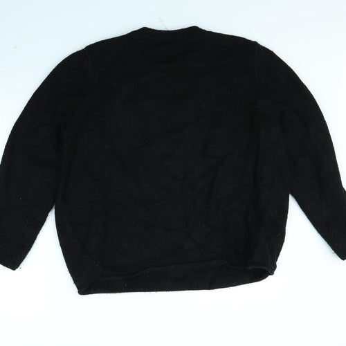 Divided Womens Black   Pullover Jumper Size L  - 94