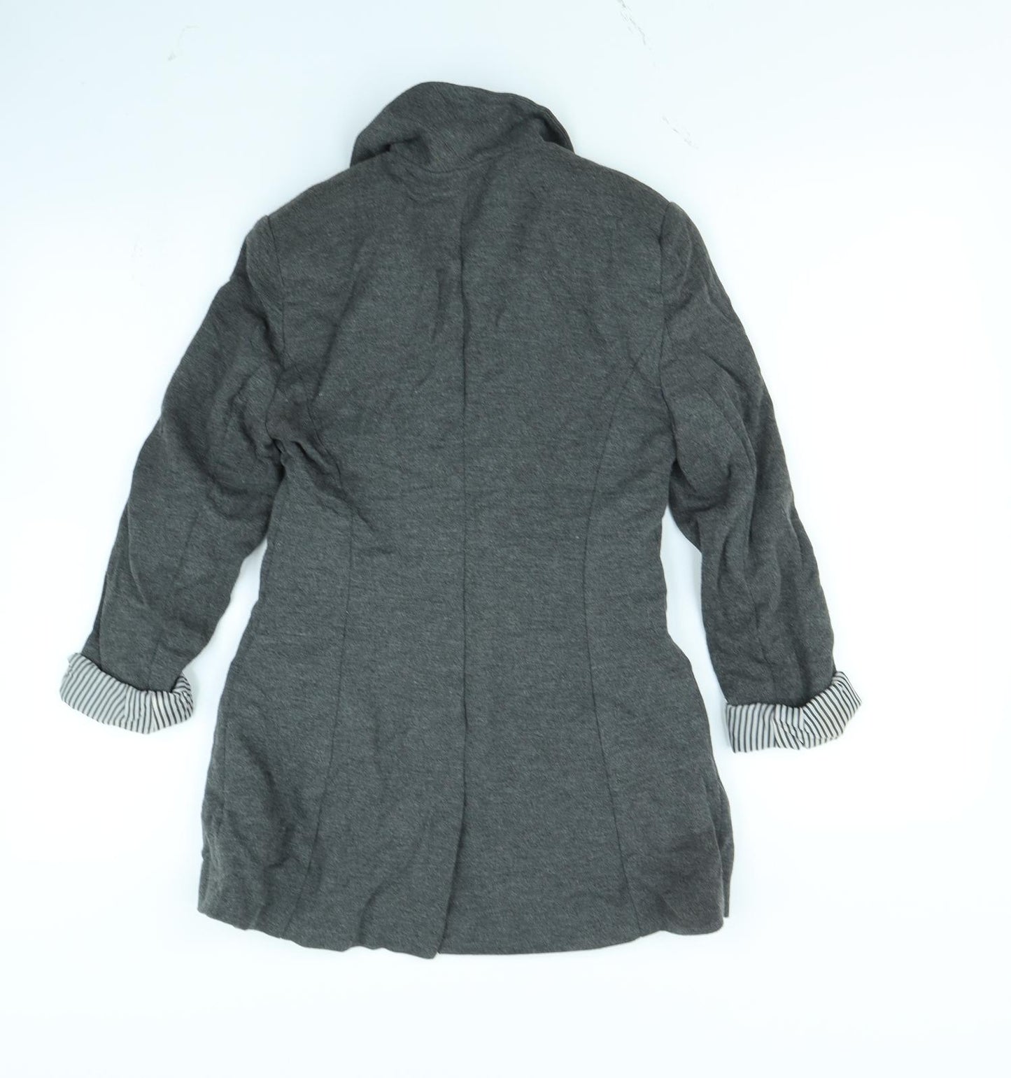 Denim & Co. Womens Grey   Jacket  Size 10