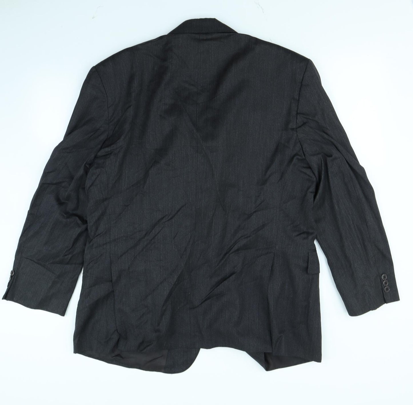 Preworn Mens Black   Jacket Blazer Size 40  - shoulder pads