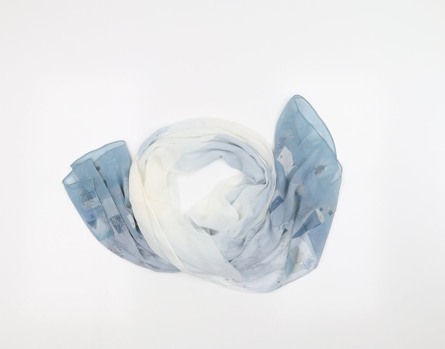 TU Womens White    Scarf