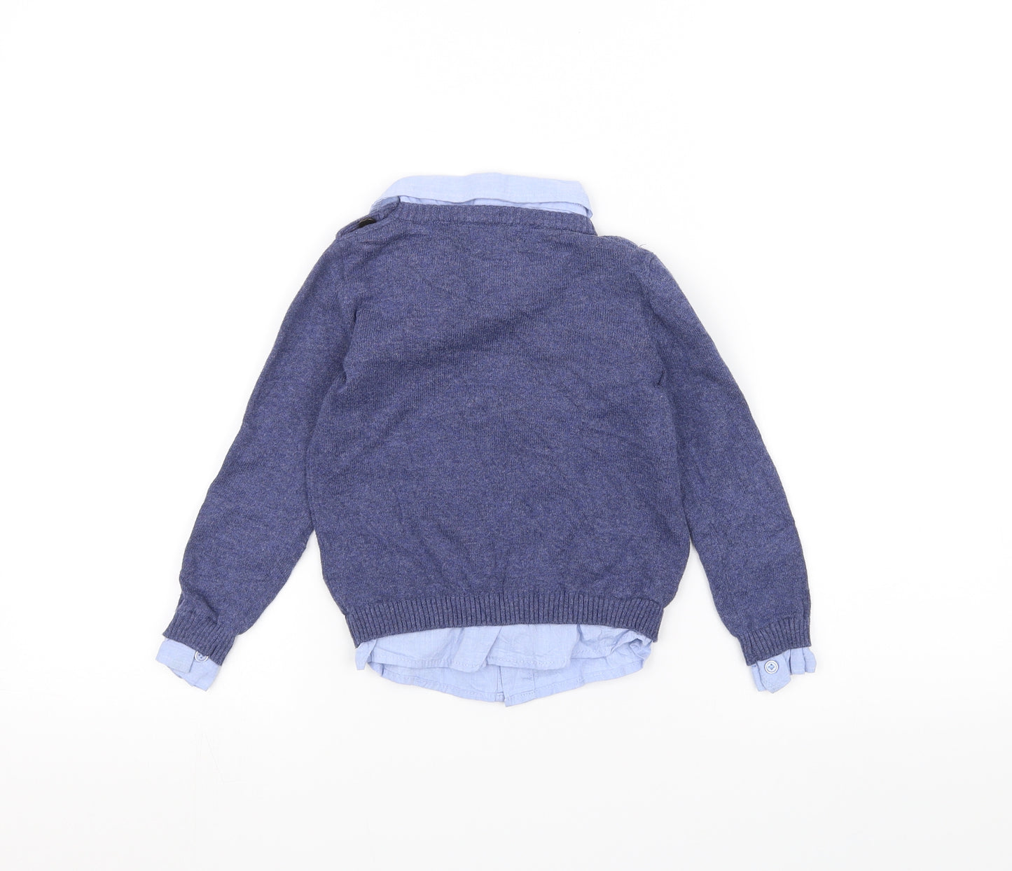 Ministry Of Rascals Boys Blue   Pullover Jumper Size 4 Years  - FOX
