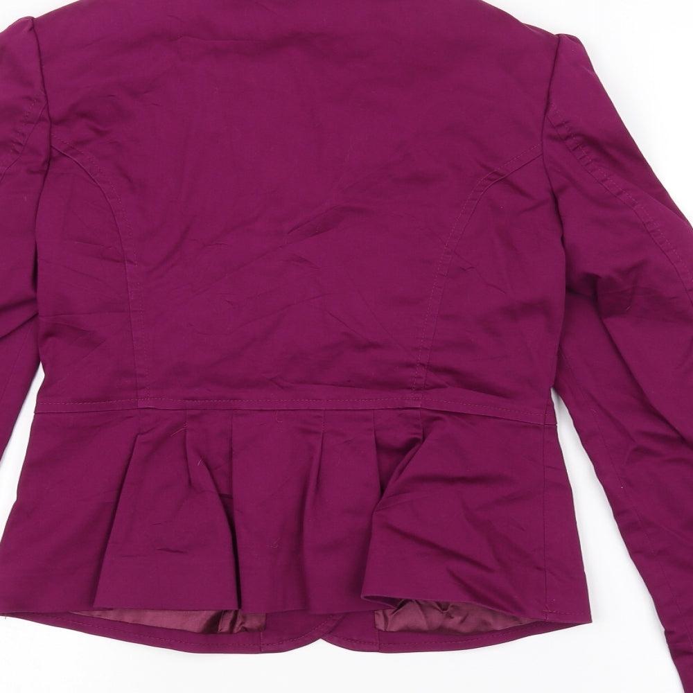 H&M Womens Pink   Jacket  Size 6