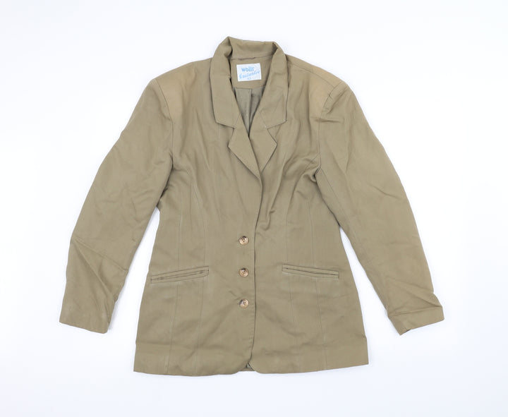 Wallis Womens Brown Jacket Size 10