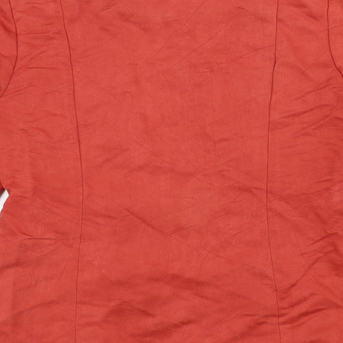 Quiz Womens Orange   Jacket  Size 14