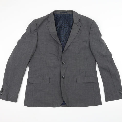 Marks and Spencer Mens Grey   Jacket Suit Jacket Size 42