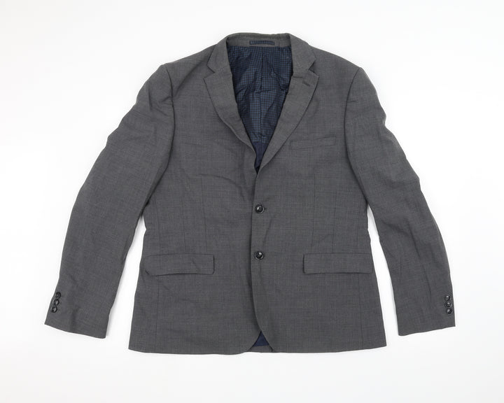 Marks and Spencer Mens Grey Jacket Suit Jacket Size 42