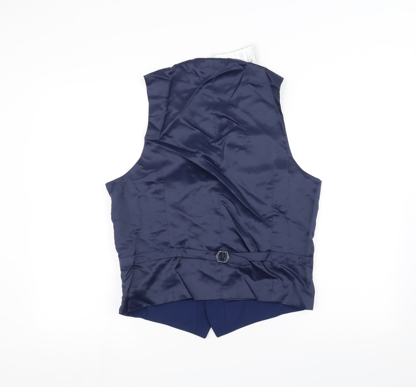 Marks and Spencer Mens Blue   Jacket Waistcoat Size M