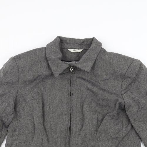 Klass Womens Grey   Jacket  Size 14