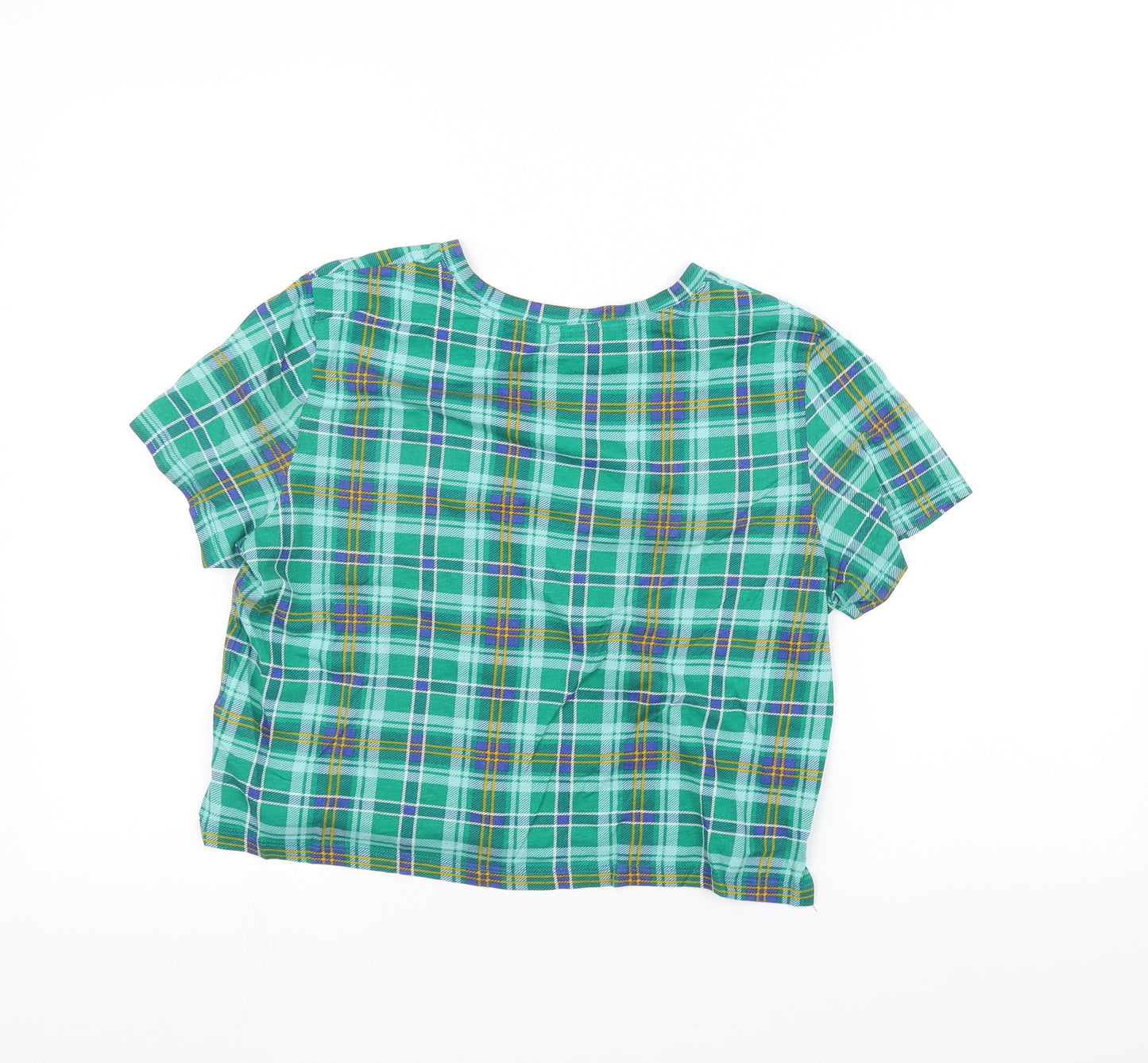 MONKL Womens Green   Basic T-Shirt Size M