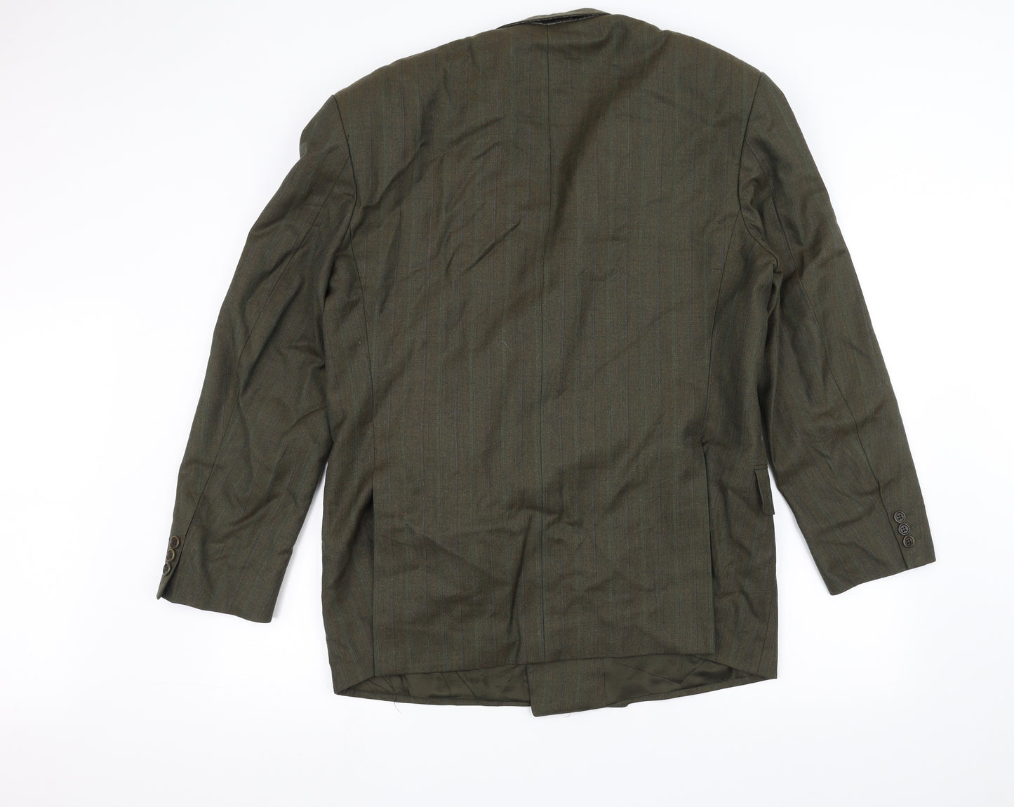 Fariani Mens Green   Jacket Suit Jacket Size 42
