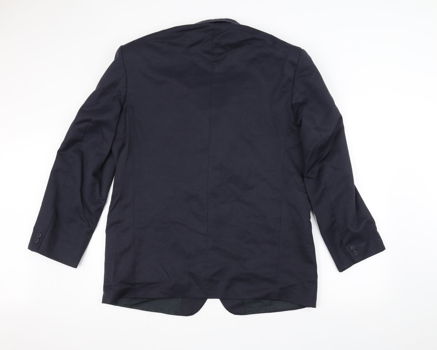 Preworn Mens Blue   Jacket Suit Jacket Size 42