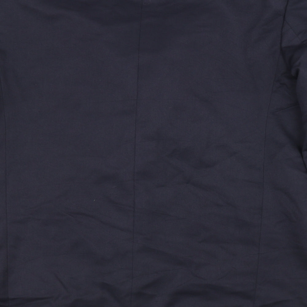 Preworn Mens Blue   Jacket Suit Jacket Size 42