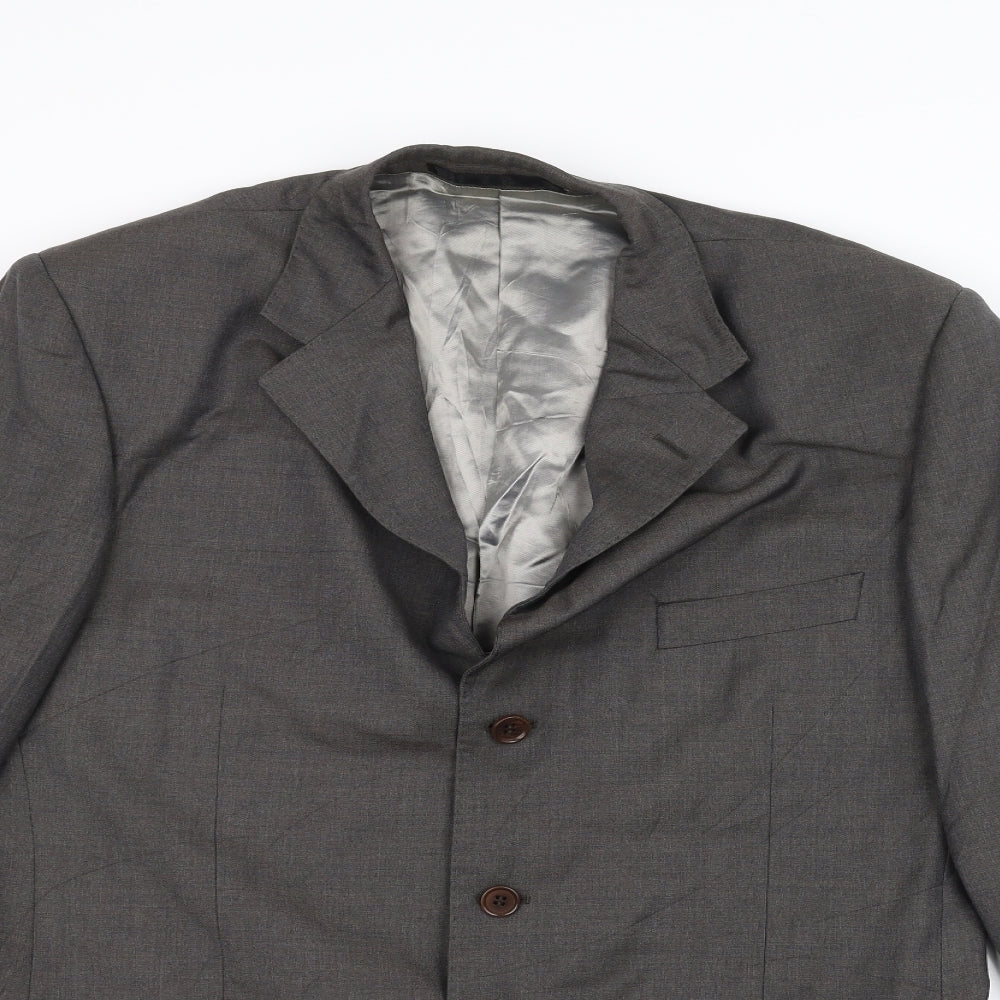 Marks and Spencer Mens Grey   Jacket Suit Jacket Size 42