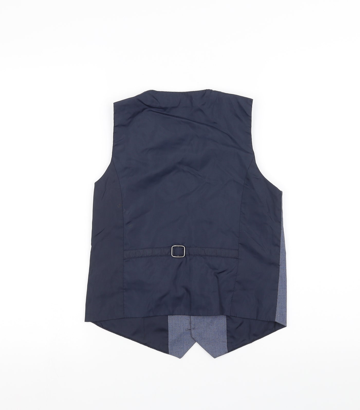 Marks and Spencer Boys Blue   Jacket Waistcoat Size 11-12 Years