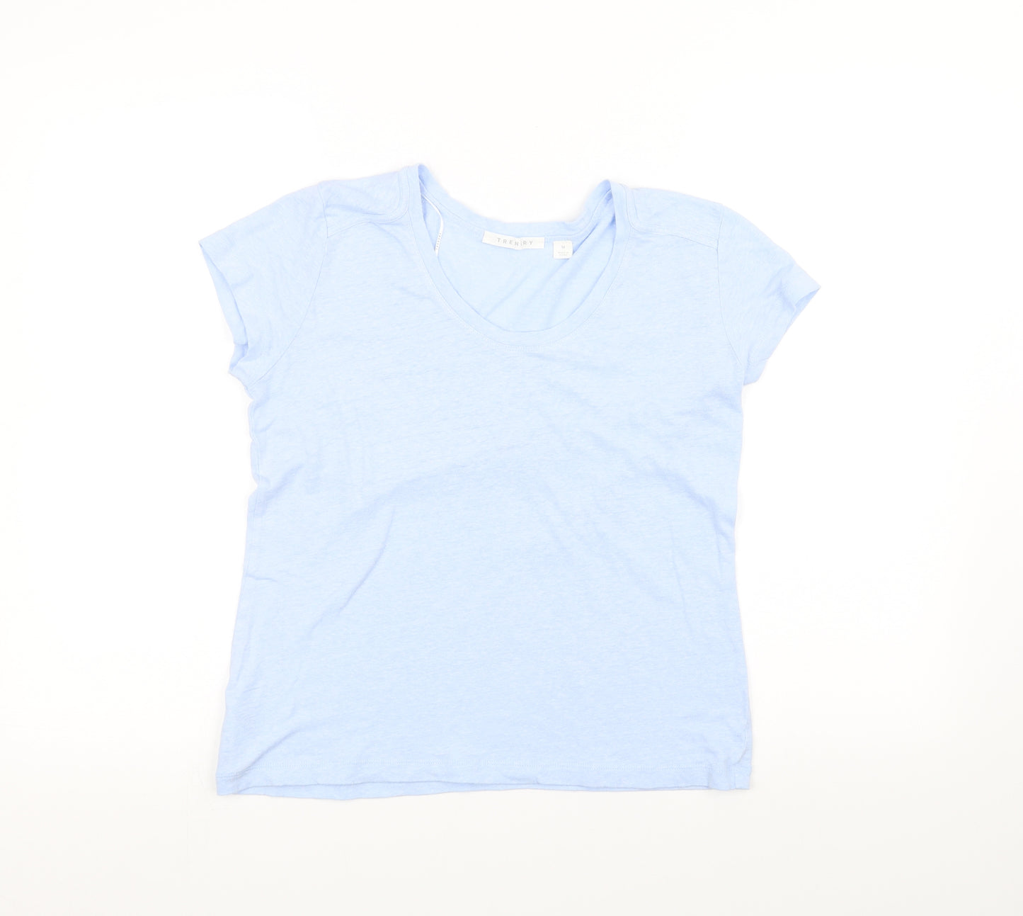Trenery Womens Blue   Basic T-Shirt Size M