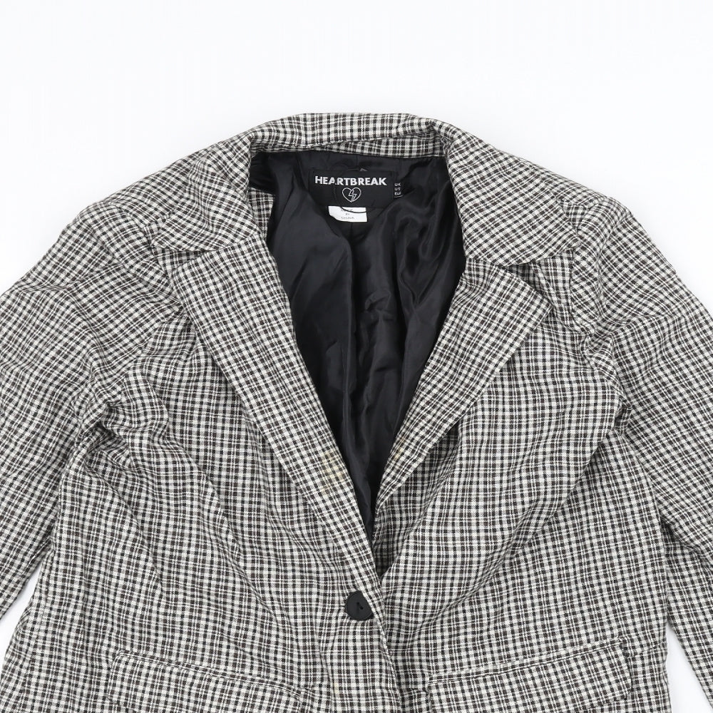 heartbreak Womens White   Jacket  Size 8
