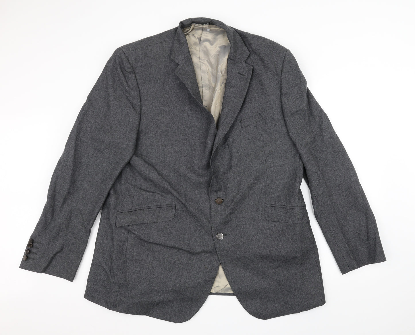 Marks and Spencer Mens Grey   Jacket Suit Jacket Size 46